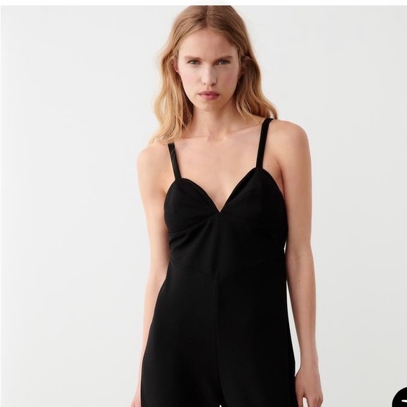 Long strappy jumpsuit - Picture 2 of 7